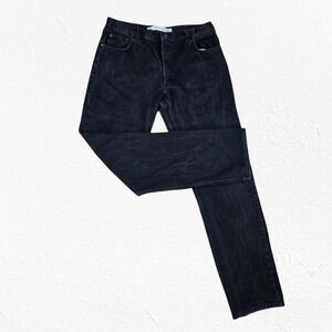 Y2K Vintage Black Arizona High Rise Relaxed Straight Leg Jeans Size 38 x 36